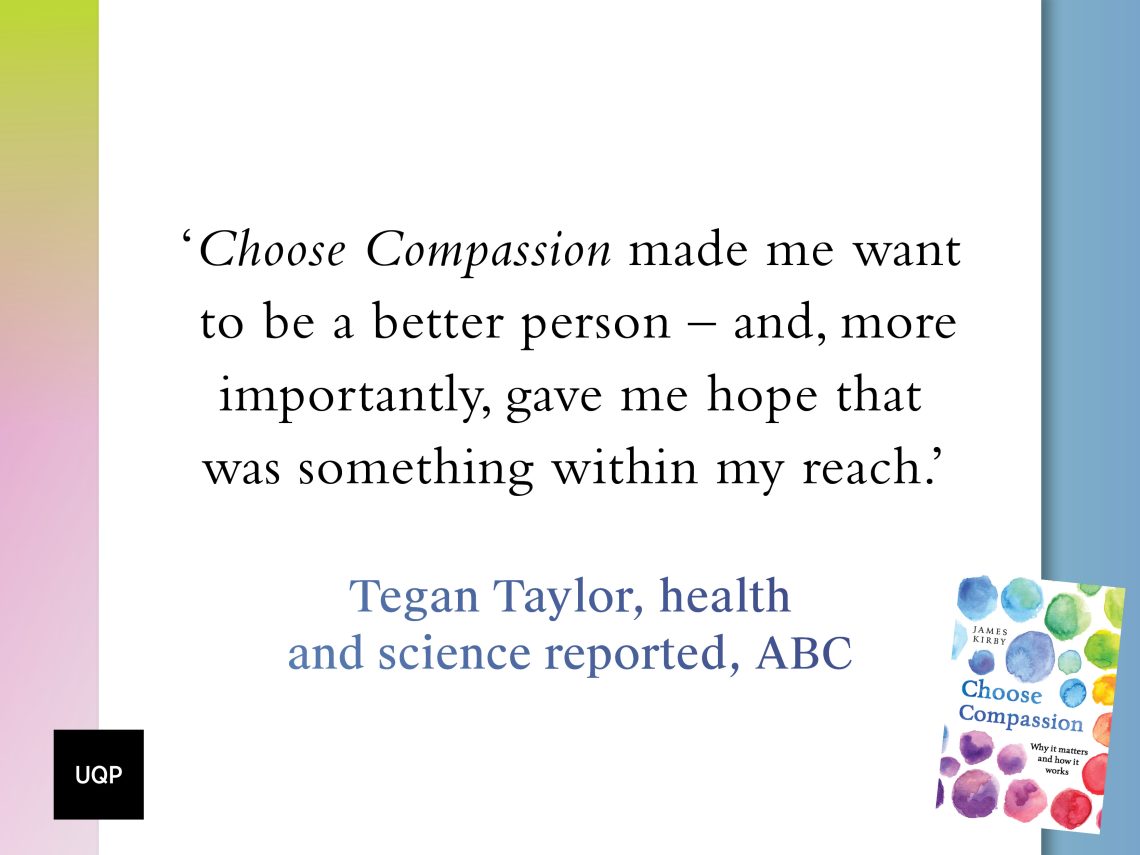 James Kirby Psychologist, researcher, speaker and author. Chooser of